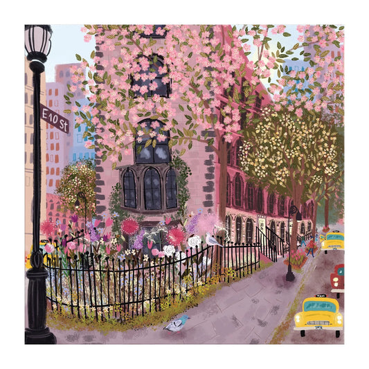 Blooming streets 500 piece puzzle