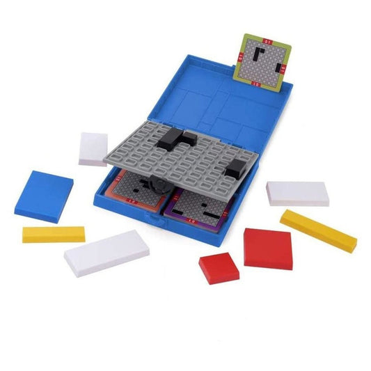 Mondrian blocks - blue edition