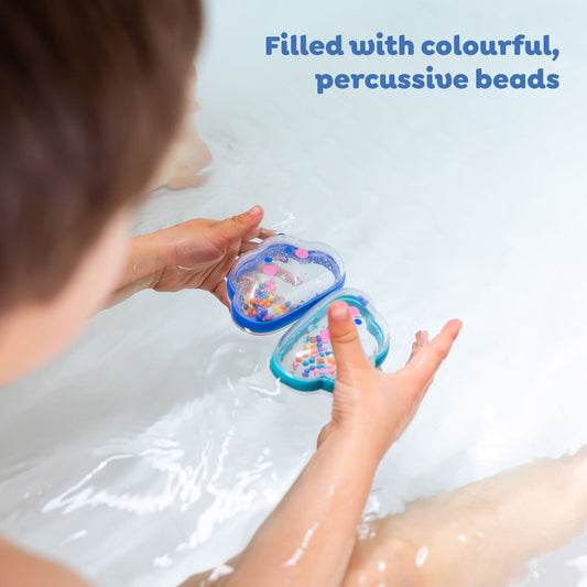 bath shakers - colourful clouds