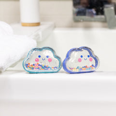 bath shakers - colourful clouds