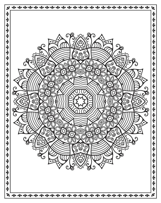 relax and colour activity pack