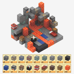Miniblox - Deep cave 143pce set