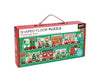 Christmas train shaped floor puzzle 30pc