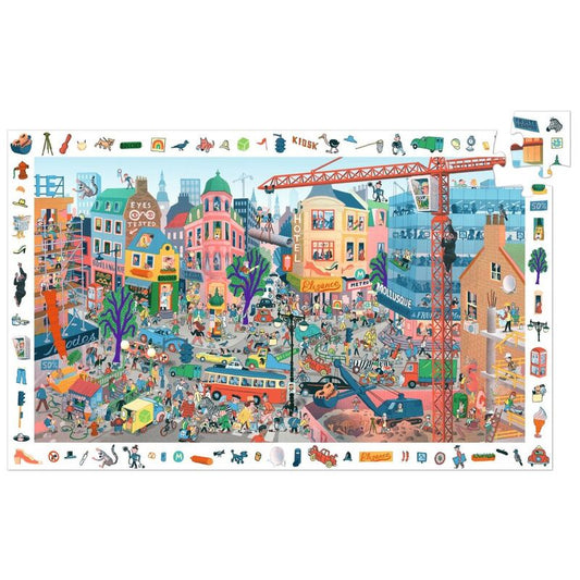 the city observation puzzle 200pc