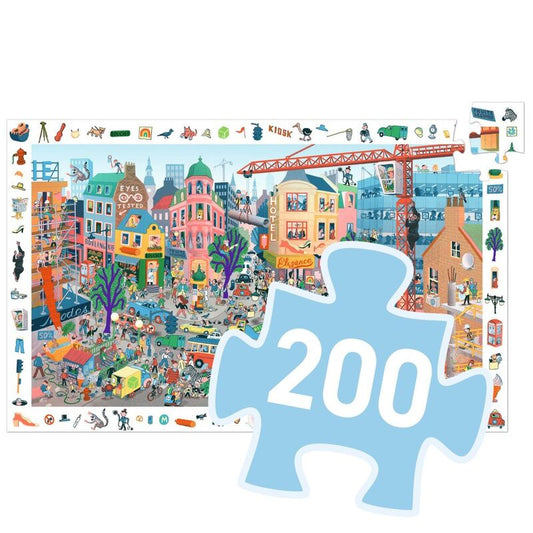 the city observation puzzle 200pc