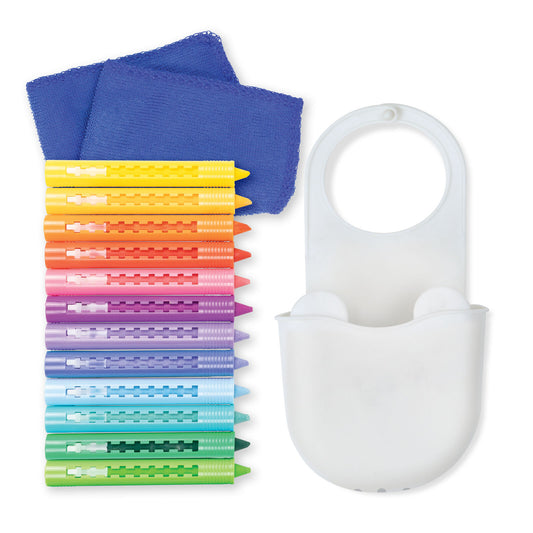 bath crayon station - rainbow splash
