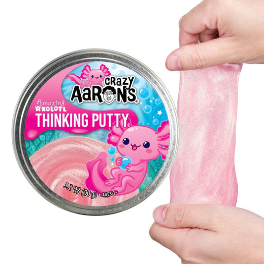 Crazy Aaron's thinking putty - amazing axolotl