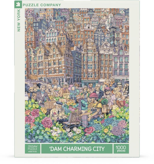 Dam charming city 1000pc puzzle