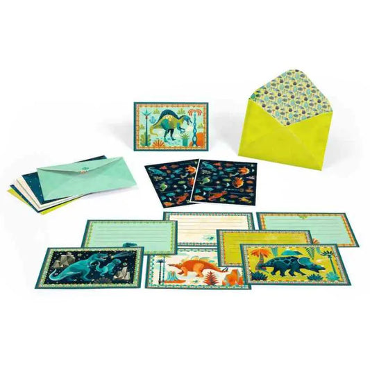 Dino Rock Letter & Invitation Set