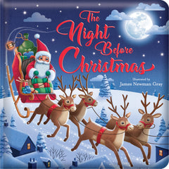 padded board book - the night before christmas