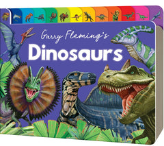 chunky tabbed - dinosaur book
