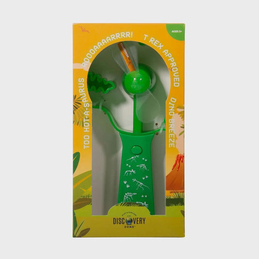 Light up fan  - DInosaur