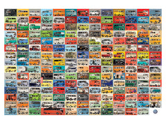 VW Groovy Bus 2,000 piece puzzle