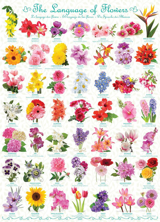 The Language of Flowers 1,000 piece puzzle