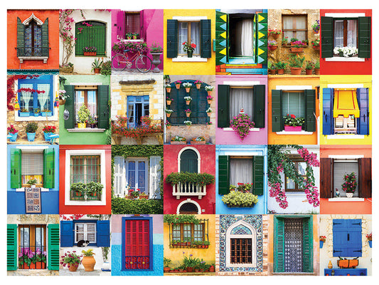 Mediterranean Windows 1,000 piece puzzle