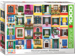 Mediterranean Windows 1,000 piece puzzle