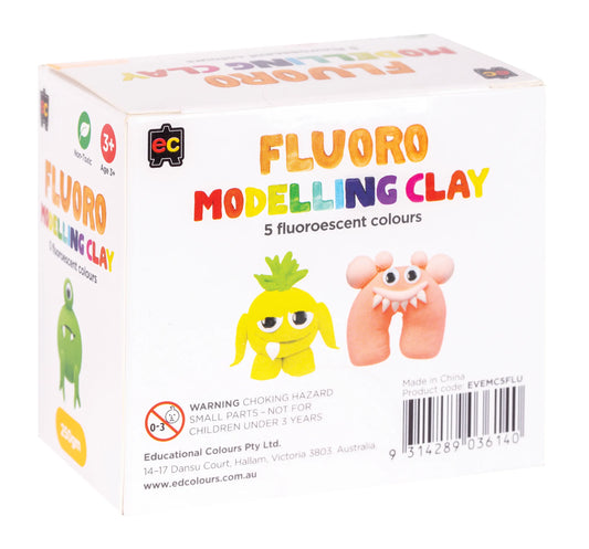 Fluoro modelling clay