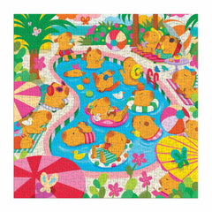 Capybara pool day 500pc