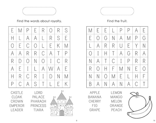 little genius word search pad