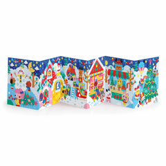 Mudpuppy - Christmas Cheer Sticker Sparkle Poster Activity Kit