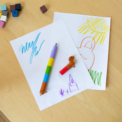 Rainbow Dachshund Markers