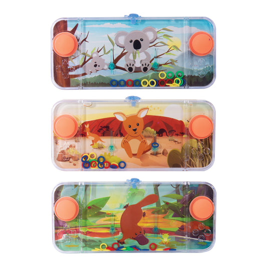aussie animals water filled games