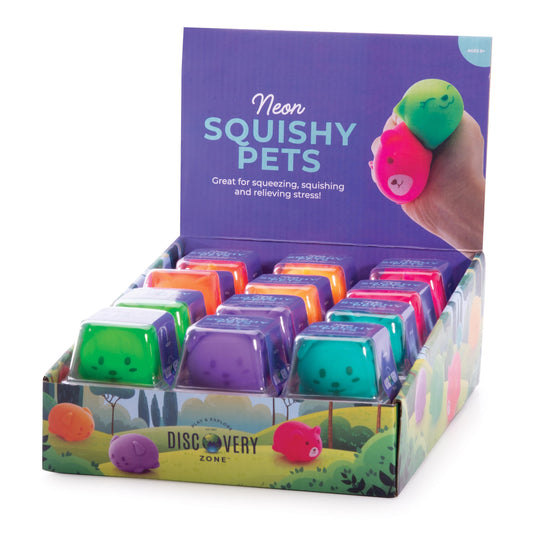 Neon squishy pets