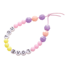 Bunny bead friendship bracelet kit