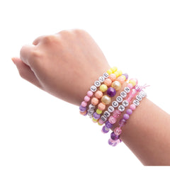 Bunny bead friendship bracelet kit