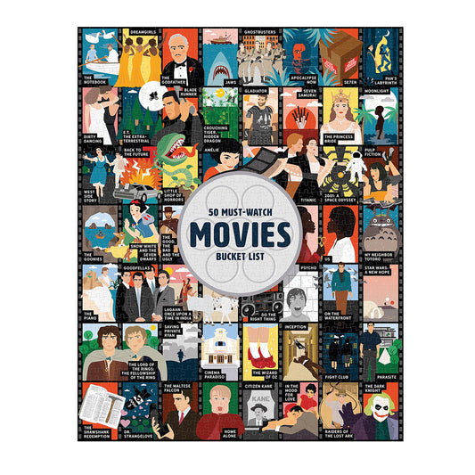 bucket list puzzle must-watch movies