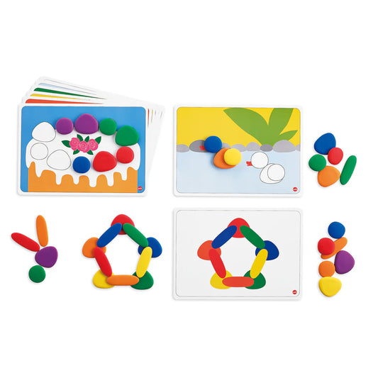 Junior rainbow pebbles