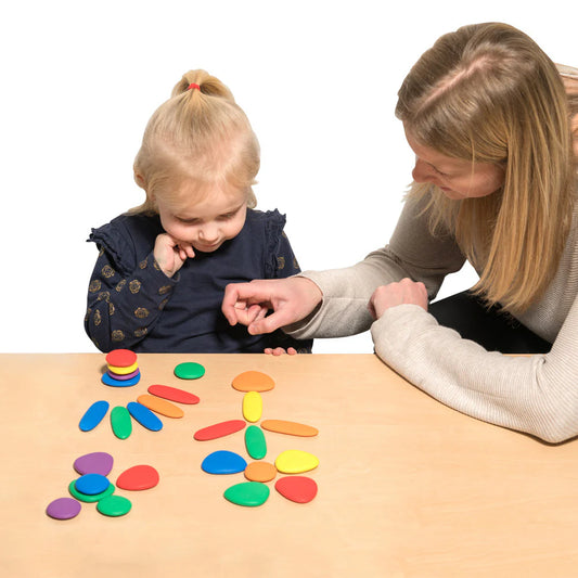 Junior rainbow pebbles