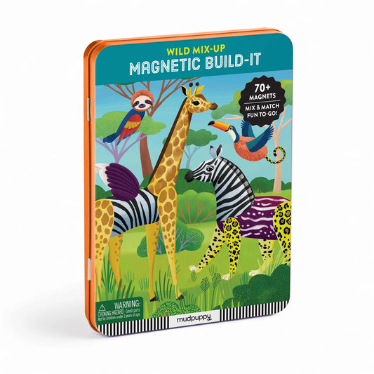Mudpuppy Wild Mix-Up Magnetic Tin