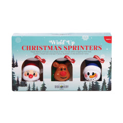 Wind Up Christmas Sprinters 3pcs