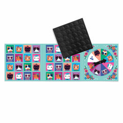 Meow Bingo magnetic board game