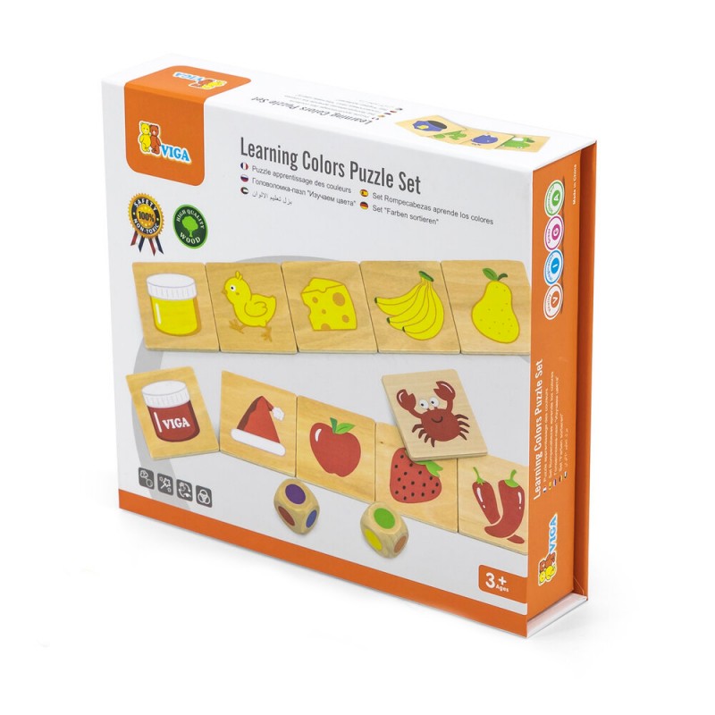 Puzzle Set Color learning colours puzzle set – Kids Unite