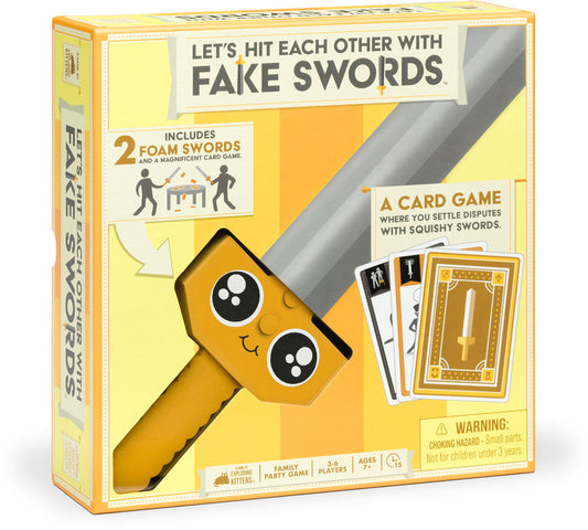 Let's hit each other with fake swords - Exploding kittens