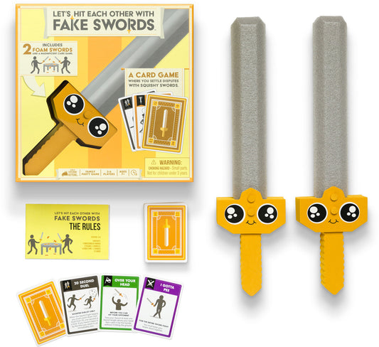 Let's hit each other with fake swords - Exploding kittens