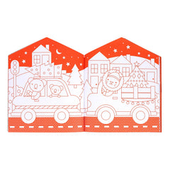 Christmas Colouring Book & Stickers