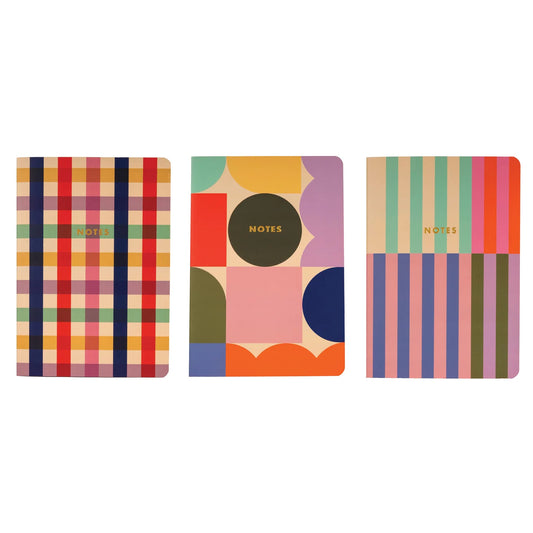 A5 Notebooks - Set of 3