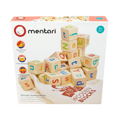 mentari - alaphabet spelling blocks
