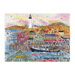 Autumn by the sea 1000pc puzzle