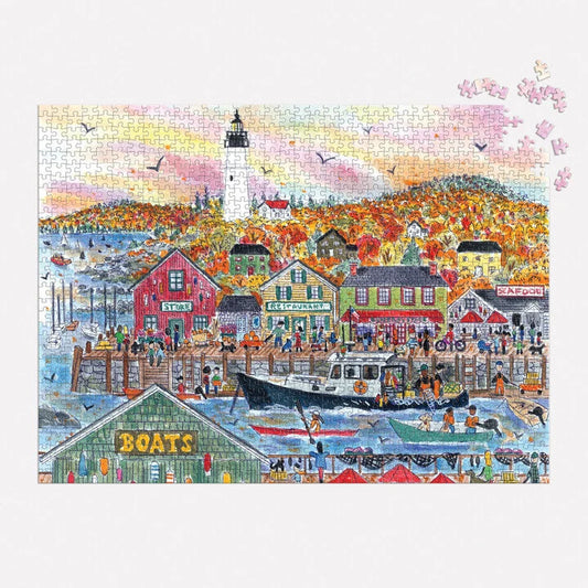 Autumn by the sea 1000pc puzzle