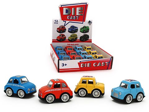mini die cast pullback car