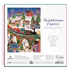 Galison - Joy Laforme Twinkletown Express Foil Puzzle - 1000pc