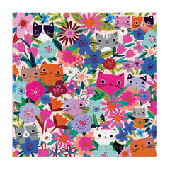 Blooming Cats Family Puzzle - 500pcs