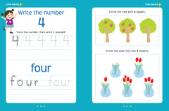 little genius educational workbook - numbers
