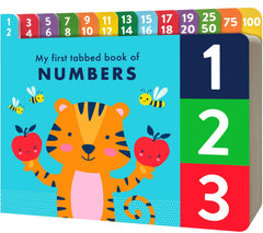 chunky tabbed board book - 123