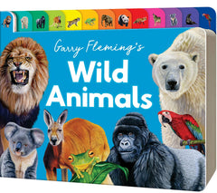 chunky tabbed board book - Wild animals
