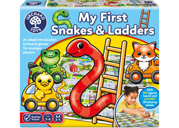 my first snakes & ladders